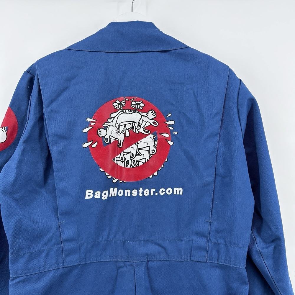 Ben Davis Workwear Coveralls Mens Blue Streetwear Jumpsuit  Heavy Duty USA Y2K - Picture 8 of 14
